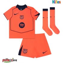 Camiseta Barcelona Ferran Torres #7 Tercera Equipación para niños 2025-26 manga corta (+ pantalones cortos)